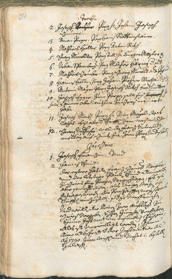 Archivio Storico della Città di Bolzano - BOhisto protocollo consiliare 1747/50 