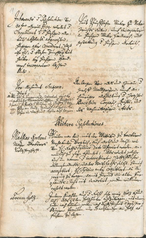 Civic Archives of Bozen-Bolzano - BOhisto Ratsprotokoll 1747/50 