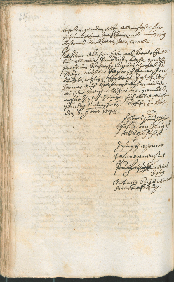 Civic Archives of Bozen-Bolzano - BOhisto Ratsprotokoll 1747/50 