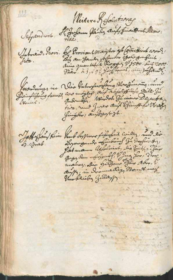 Civic Archives of Bozen-Bolzano - BOhisto Ratsprotokoll 1747/50 