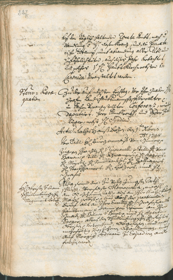 Archivio Storico della Città di Bolzano - BOhisto protocollo consiliare 1747/50 