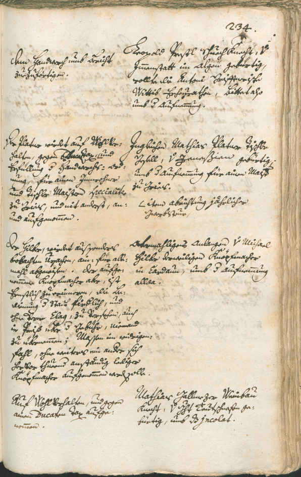 Stadtarchiv Bozen - BOhisto Ratsprotokoll 1747/50 