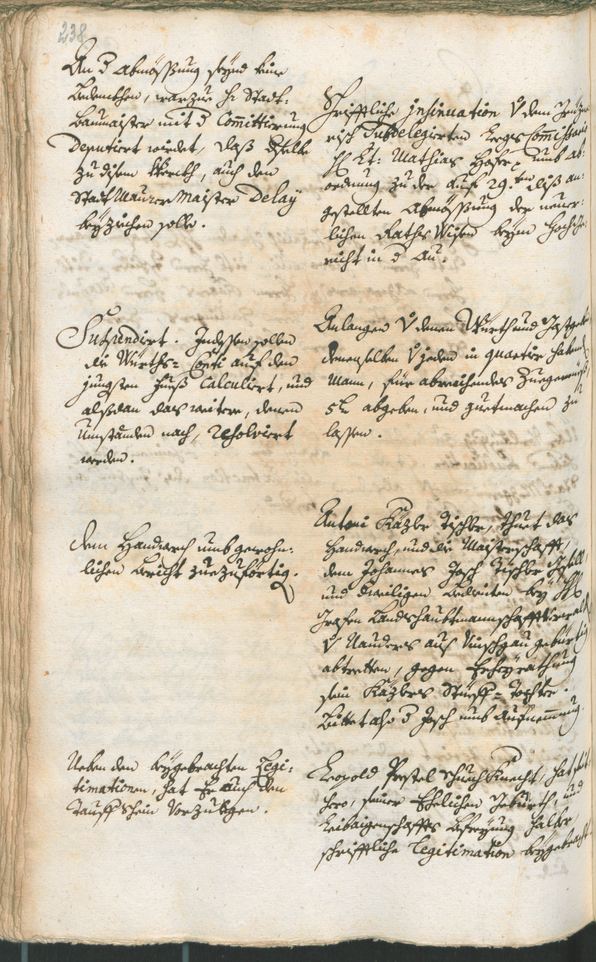 Stadtarchiv Bozen - BOhisto Ratsprotokoll 1747/50 