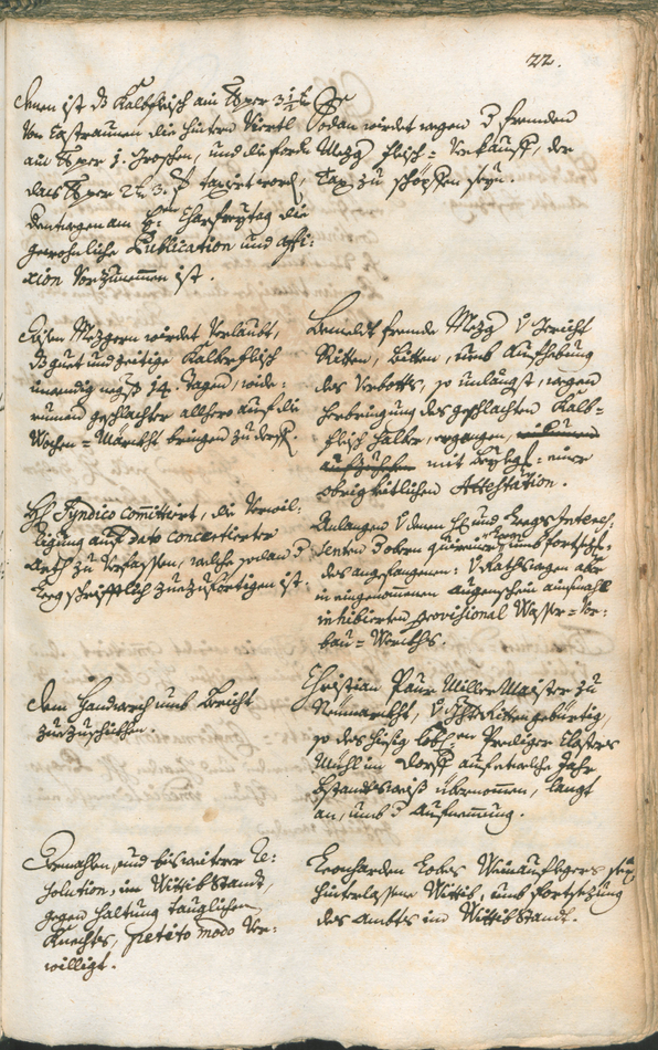 Archivio Storico della Città di Bolzano - BOhisto protocollo consiliare 1747/50 