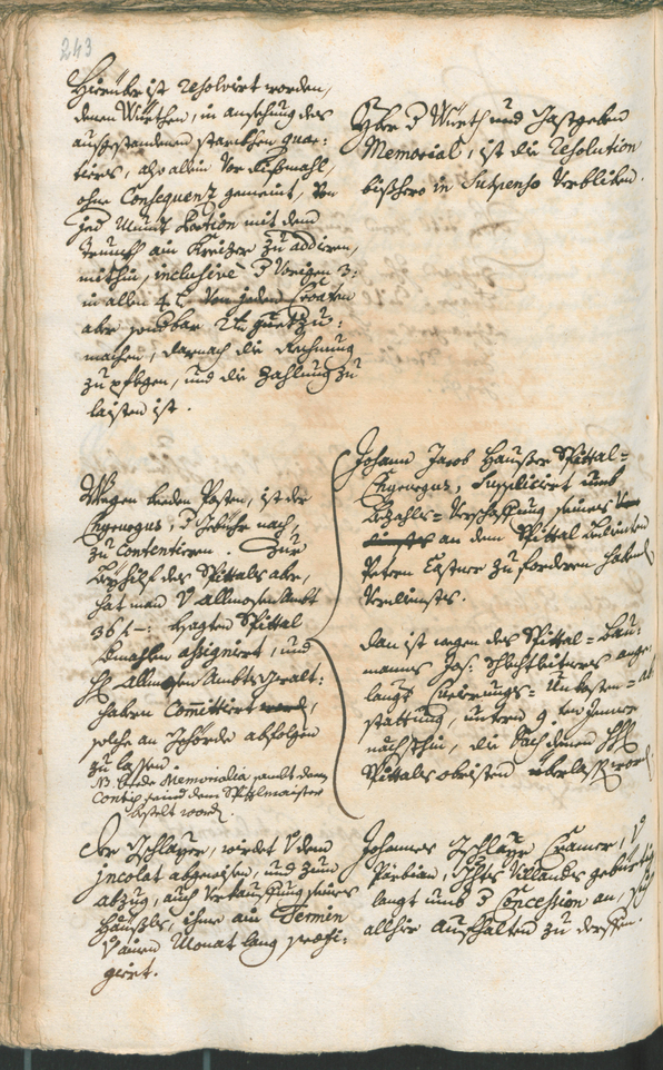 Civic Archives of Bozen-Bolzano - BOhisto Ratsprotokoll 1747/50 