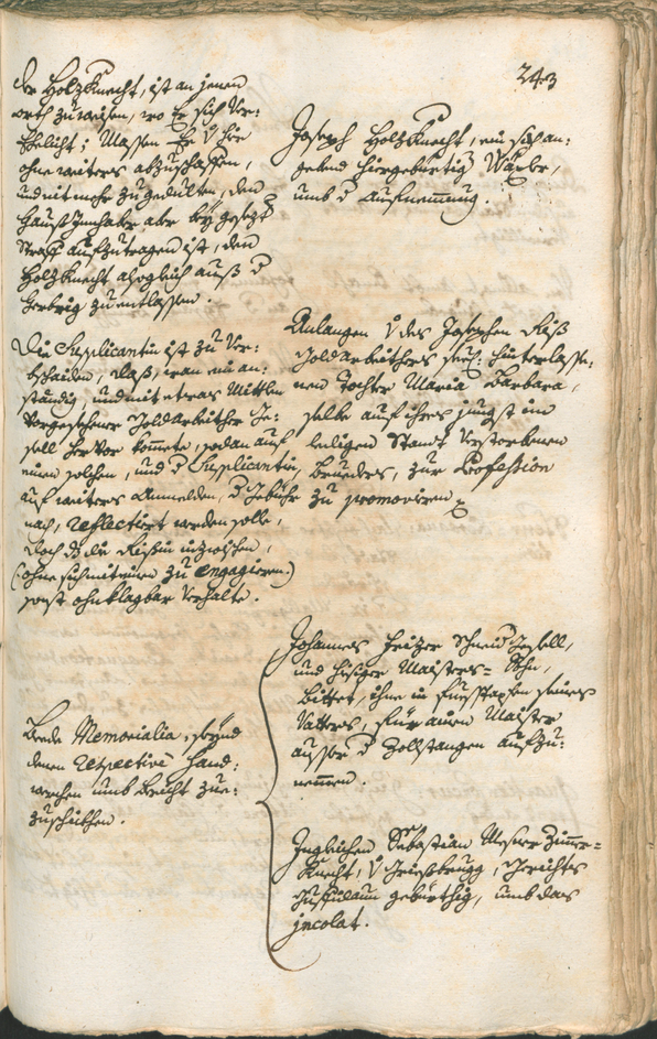 Archivio Storico della Città di Bolzano - BOhisto protocollo consiliare 1747/50 