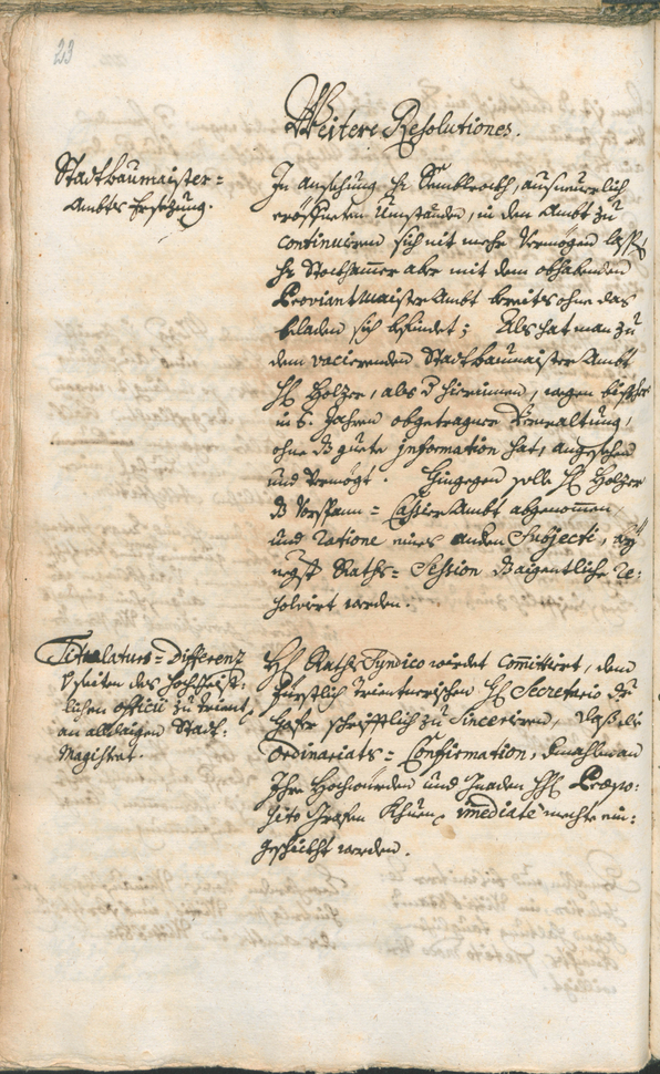 Archivio Storico della Città di Bolzano - BOhisto protocollo consiliare 1747/50 