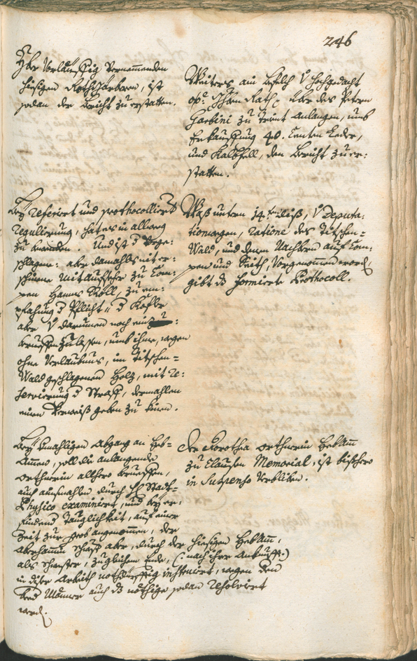 Stadtarchiv Bozen - BOhisto Ratsprotokoll 1747/50 