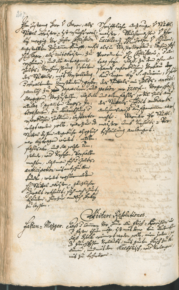 Archivio Storico della Città di Bolzano - BOhisto protocollo consiliare 1747/50 