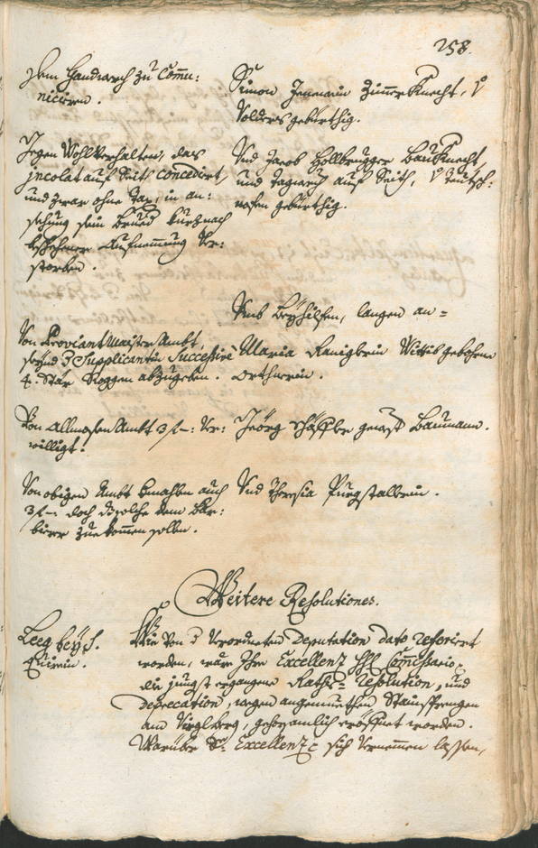 Stadtarchiv Bozen - BOhisto Ratsprotokoll 1747/50 