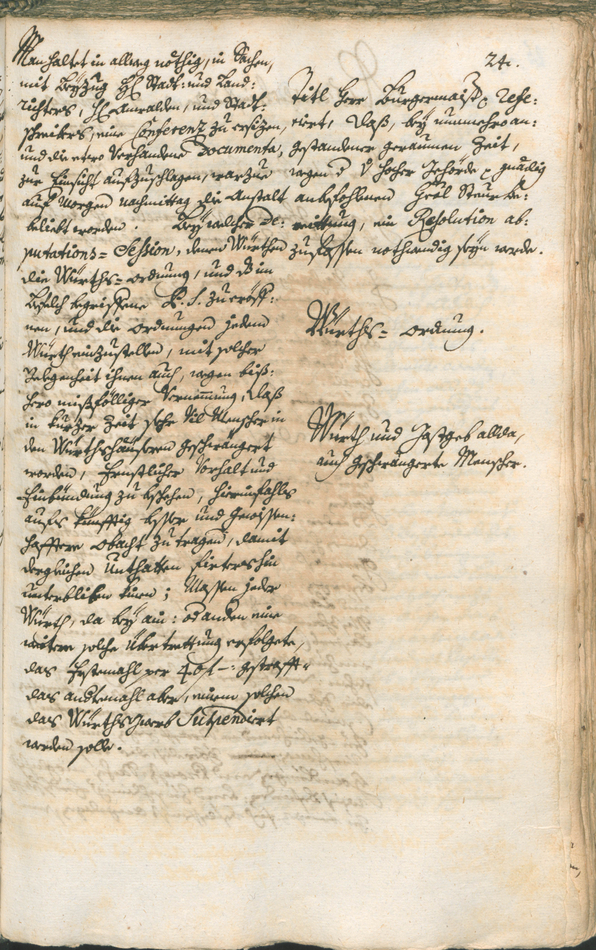 Archivio Storico della Città di Bolzano - BOhisto protocollo consiliare 1747/50 