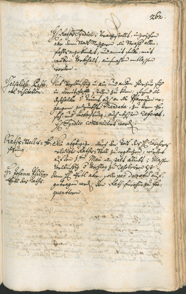 Archivio Storico della Città di Bolzano - BOhisto protocollo consiliare 1747/50 