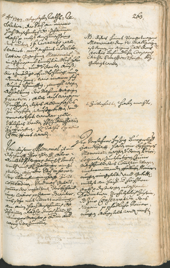 Archivio Storico della Città di Bolzano - BOhisto protocollo consiliare 1747/50 