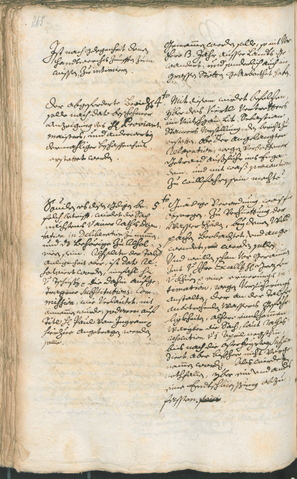 Stadtarchiv Bozen - BOhisto Ratsprotokoll 1747/50 