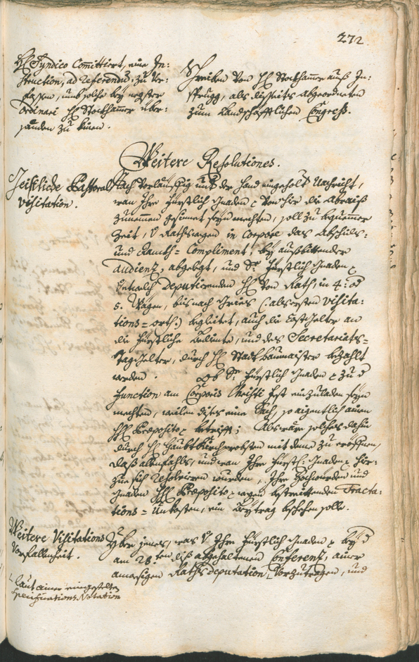 Archivio Storico della Città di Bolzano - BOhisto protocollo consiliare 1747/50 