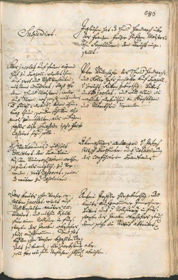 Civic Archives of Bozen-Bolzano - BOhisto Ratsprotokoll 1747/50 