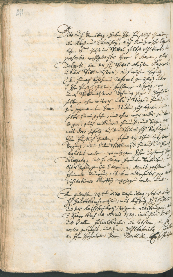 Archivio Storico della Città di Bolzano - BOhisto protocollo consiliare 1747/50 