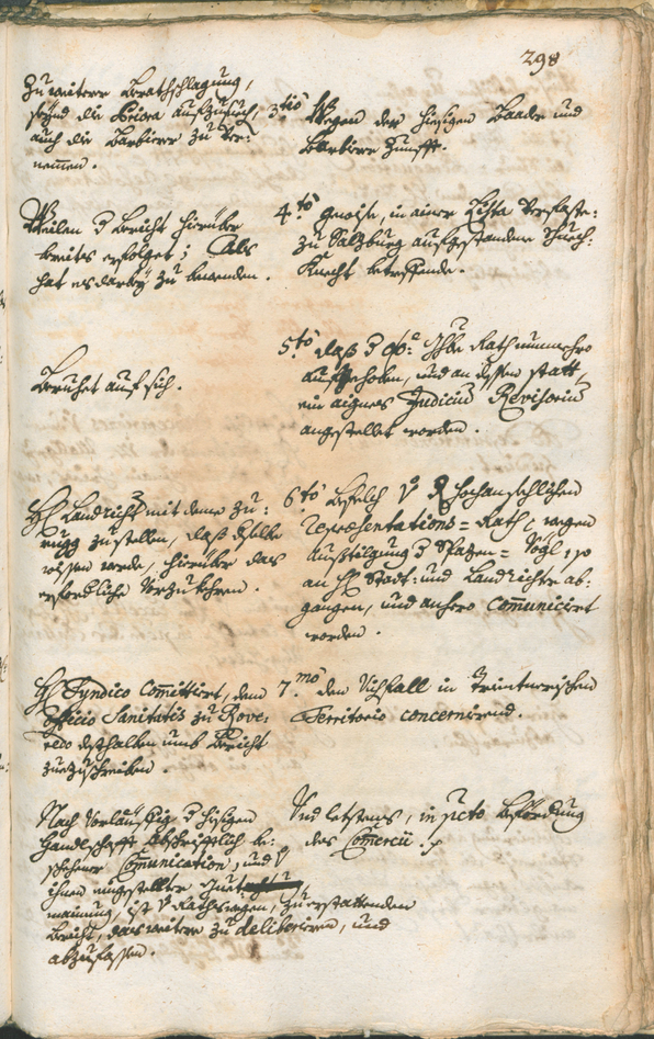 Stadtarchiv Bozen - BOhisto Ratsprotokoll 1747/50 