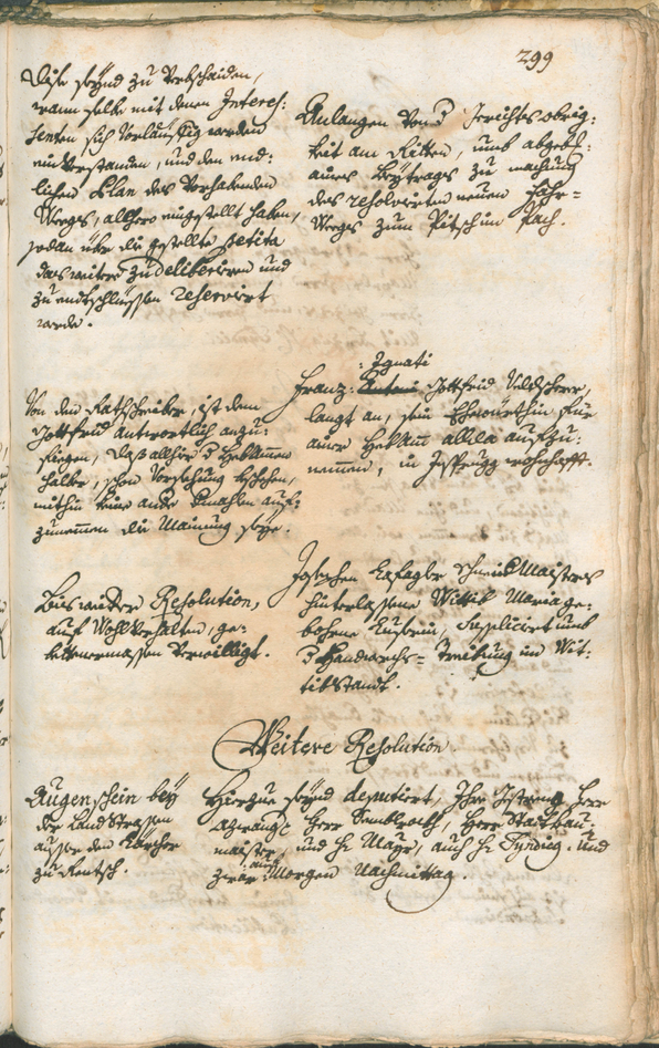 Archivio Storico della Città di Bolzano - BOhisto protocollo consiliare 1747/50 