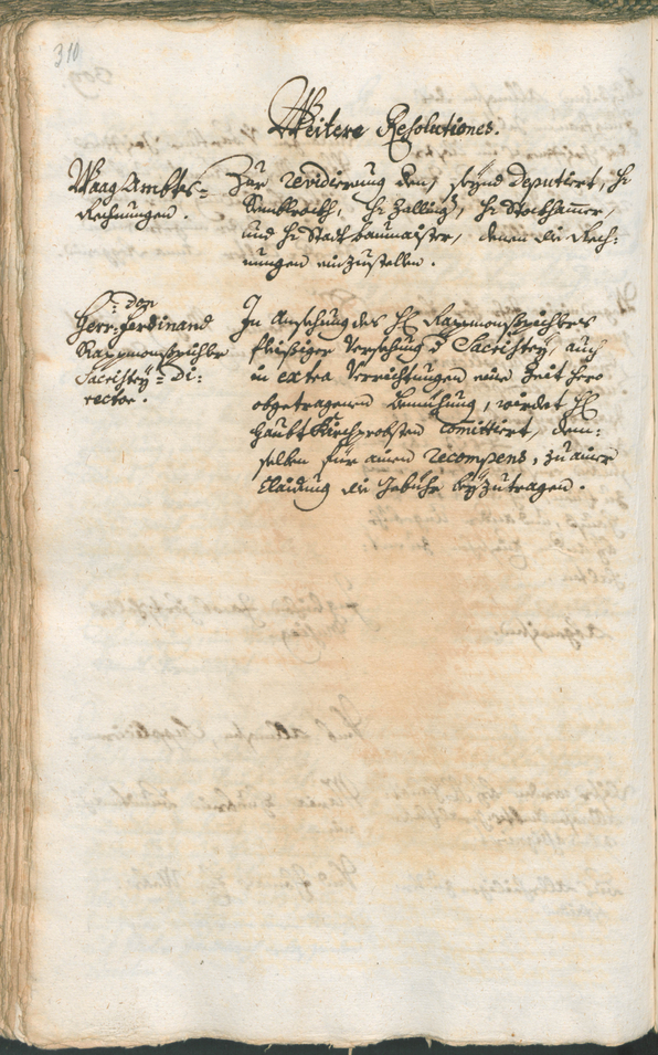 Civic Archives of Bozen-Bolzano - BOhisto Ratsprotokoll 1747/50 