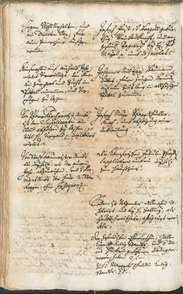 Archivio Storico della Città di Bolzano - BOhisto protocollo consiliare 1747/50 