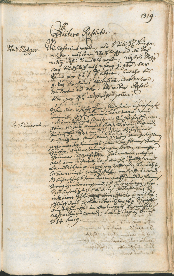 Archivio Storico della Città di Bolzano - BOhisto protocollo consiliare 1747/50 