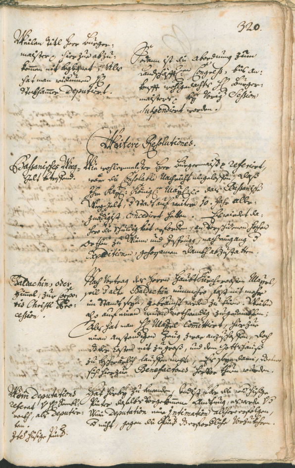 Archivio Storico della Città di Bolzano - BOhisto protocollo consiliare 1747/50 