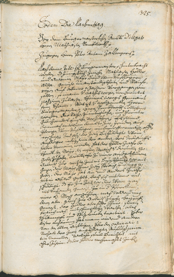 Archivio Storico della Città di Bolzano - BOhisto protocollo consiliare 1747/50 