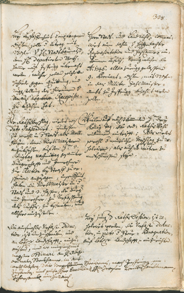 Stadtarchiv Bozen - BOhisto Ratsprotokoll 1747/50 