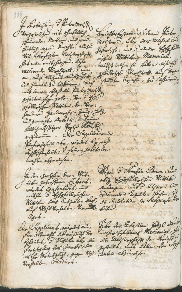 Civic Archives of Bozen-Bolzano - BOhisto Ratsprotokoll 1747/50 