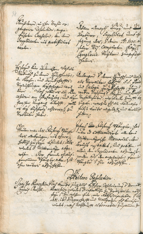 Archivio Storico della Città di Bolzano - BOhisto protocollo consiliare 1747/50 