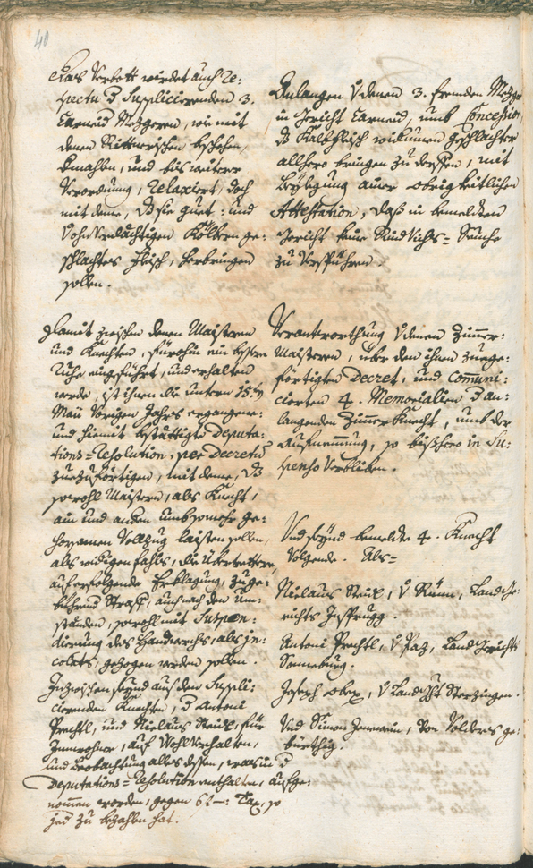 Archivio Storico della Città di Bolzano - BOhisto protocollo consiliare 1747/50 