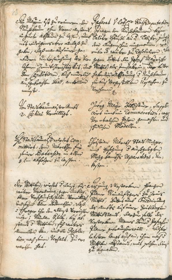 Archivio Storico della Città di Bolzano - BOhisto protocollo consiliare 1747/50 