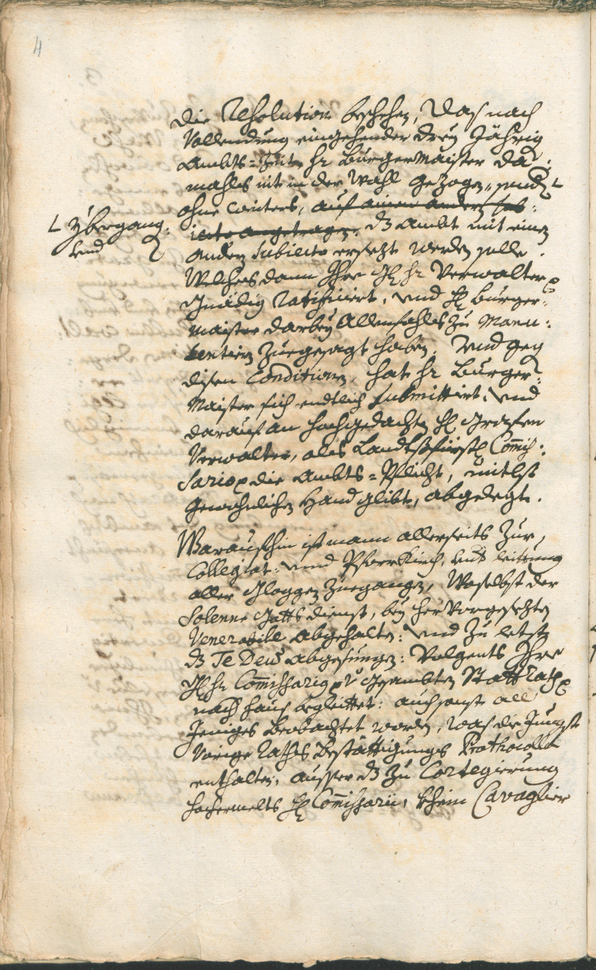 Archivio Storico della Città di Bolzano - BOhisto protocollo consiliare 1747/50 