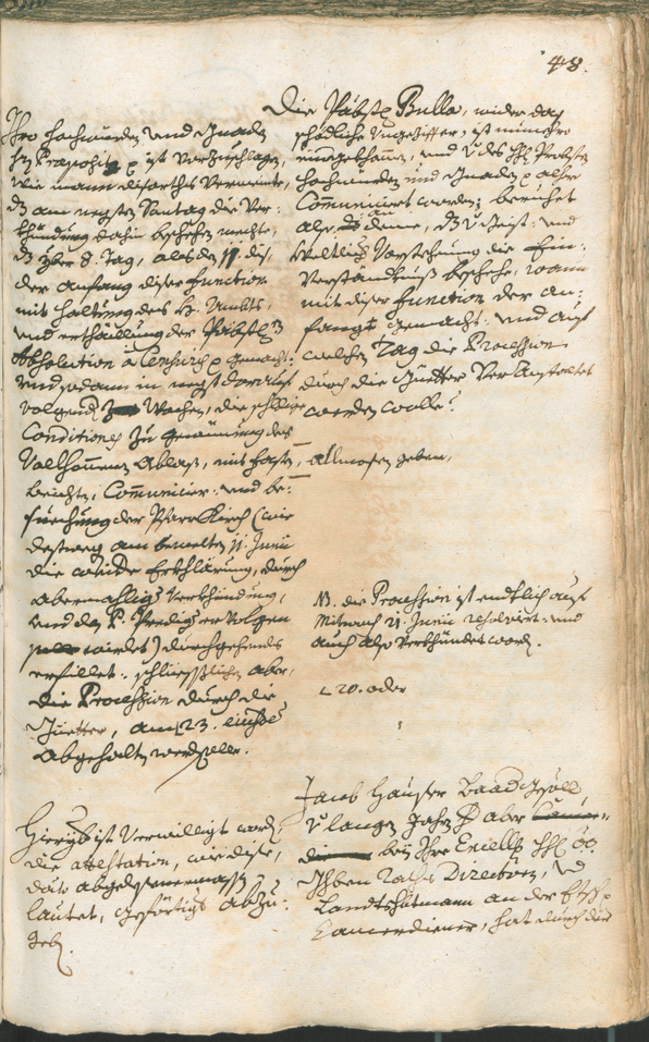 Civic Archives of Bozen-Bolzano - BOhisto Ratsprotokoll 1747/50 