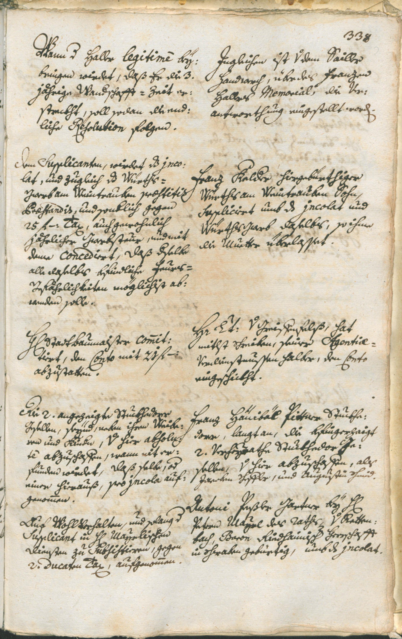 Civic Archives of Bozen-Bolzano - BOhisto Ratsprotokoll 1747/50 