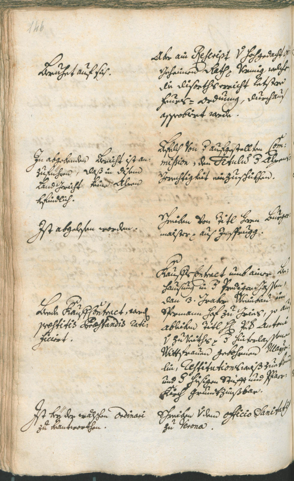Stadtarchiv Bozen - BOhisto Ratsprotokoll 1747/50 