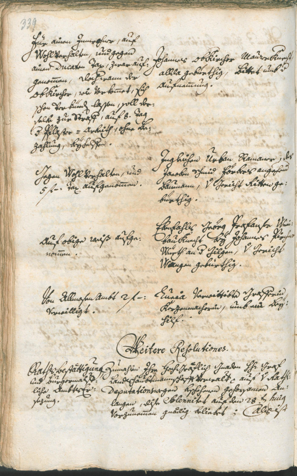 Archivio Storico della Città di Bolzano - BOhisto protocollo consiliare 1747/50 