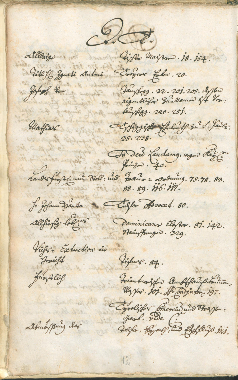 Stadtarchiv Bozen - BOhisto Ratsprotokoll 1747/50 