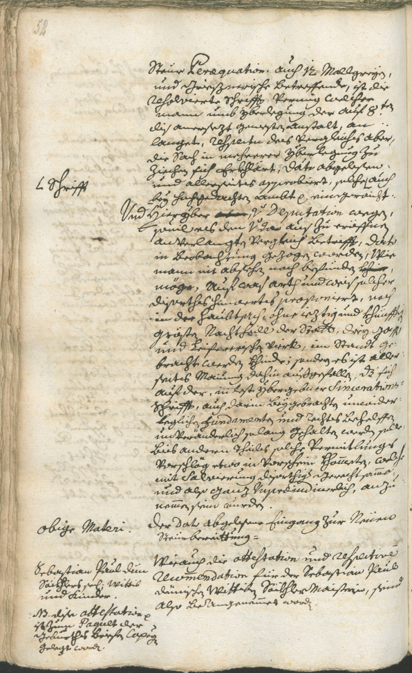 Stadtarchiv Bozen - BOhisto Ratsprotokoll 1750/53 