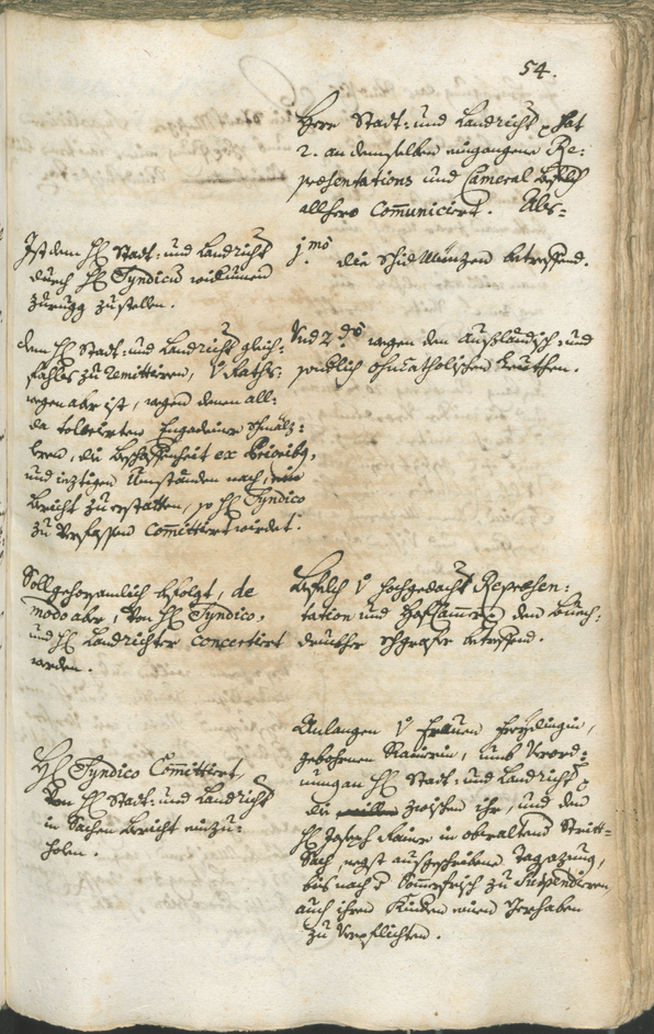 Archivio Storico della Città di Bolzano - BOhisto protocollo consiliare 1750/53 