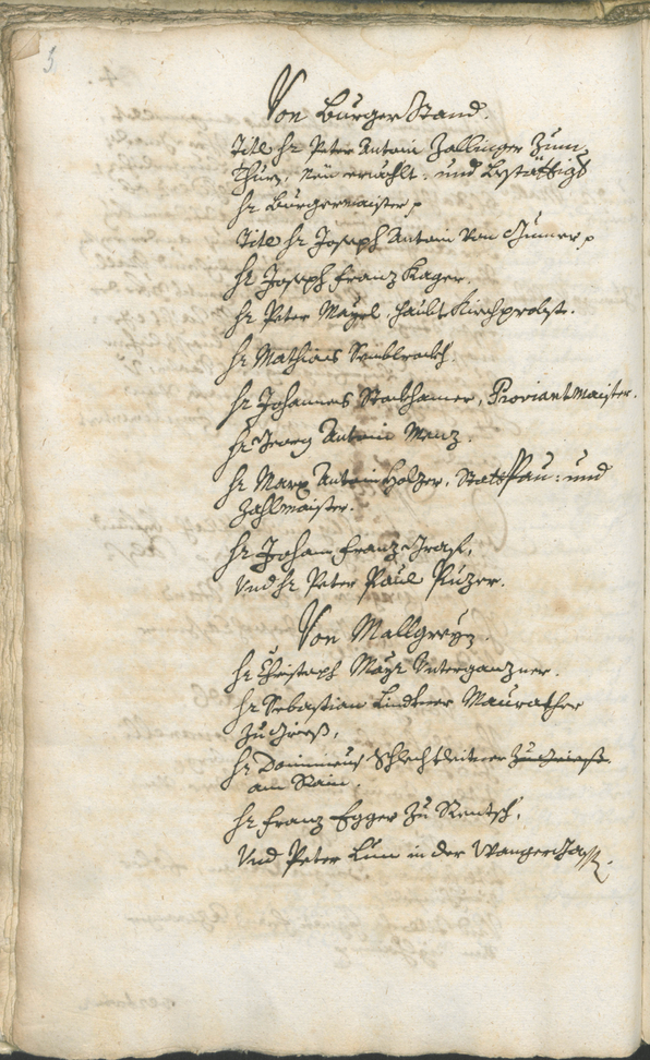 Archivio Storico della Città di Bolzano - BOhisto protocollo consiliare 1750/53 