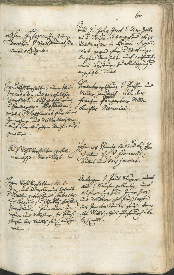 Stadtarchiv Bozen - BOhisto Ratsprotokoll 1750/53 