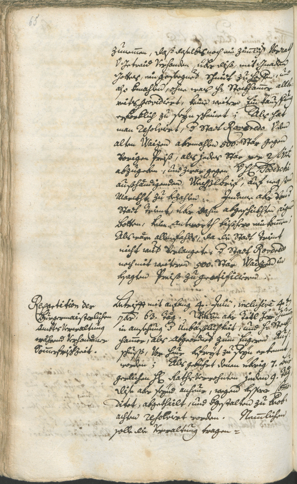 Civic Archives of Bozen-Bolzano - BOhisto Ratsprotokoll 1750/53 