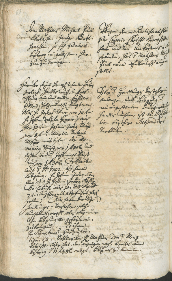 Civic Archives of Bozen-Bolzano - BOhisto Ratsprotokoll 1750/53 