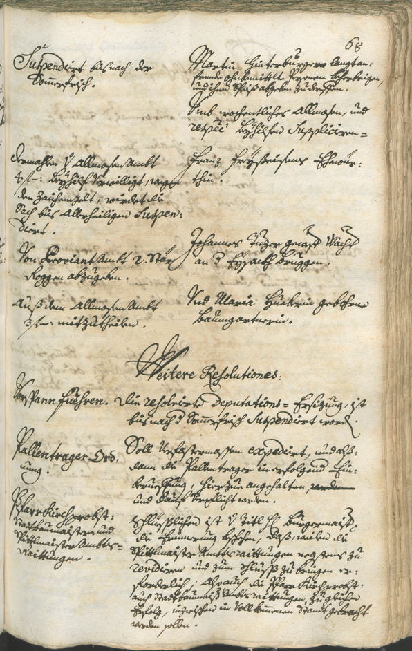 Civic Archives of Bozen-Bolzano - BOhisto Ratsprotokoll 1750/53 