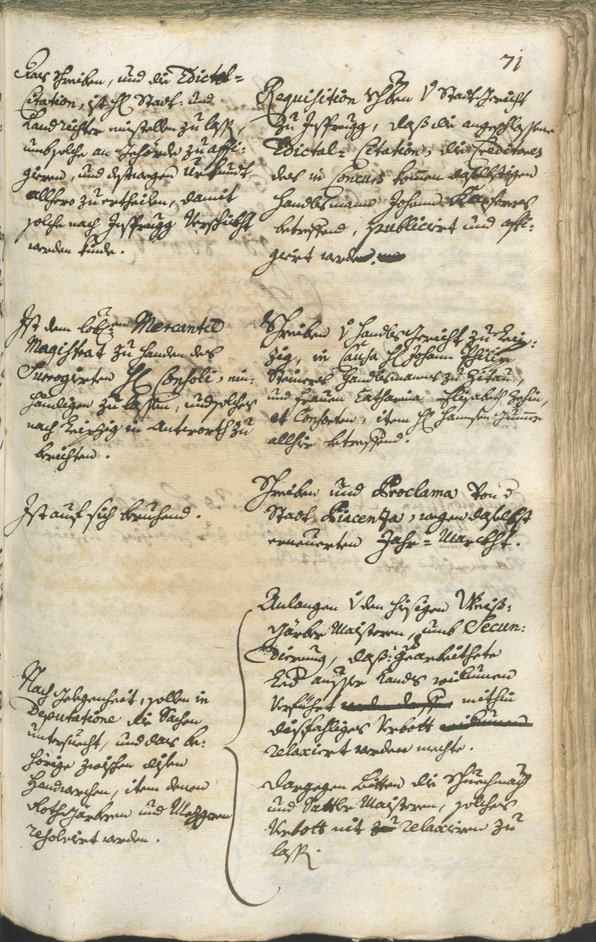 Civic Archives of Bozen-Bolzano - BOhisto Ratsprotokoll 1750/53 