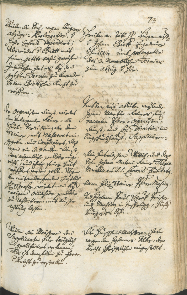 Civic Archives of Bozen-Bolzano - BOhisto Ratsprotokoll 1750/53 