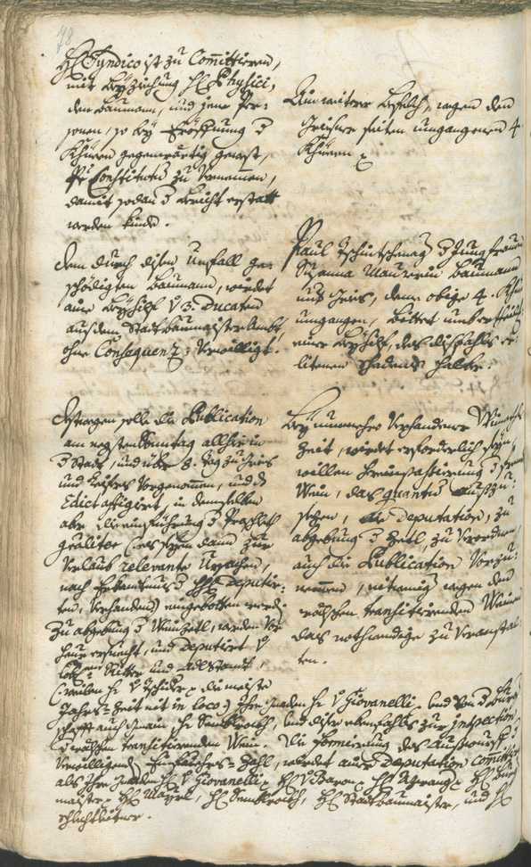 Stadtarchiv Bozen - BOhisto Ratsprotokoll 1750/53 