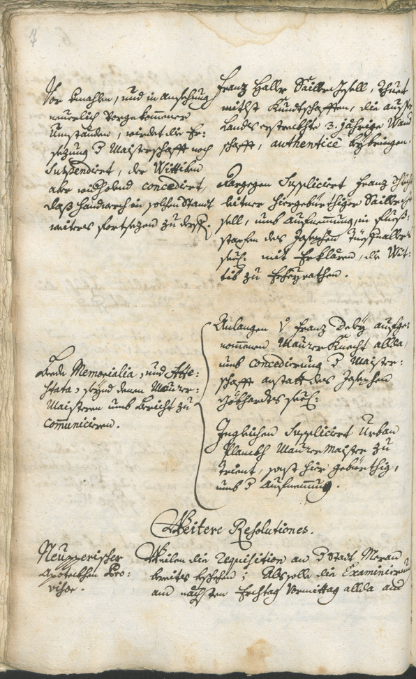 Archivio Storico della Città di Bolzano - BOhisto protocollo consiliare 1750/53 